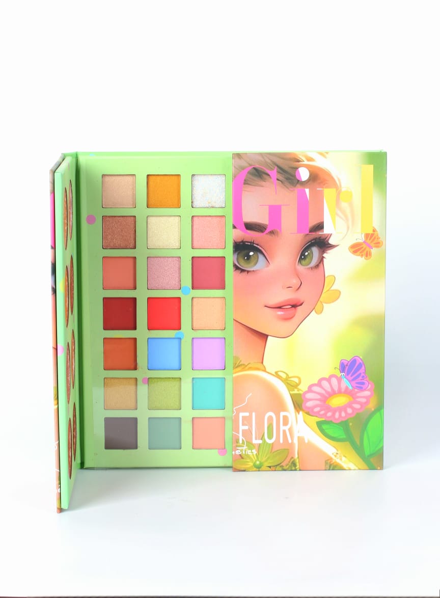 Elf Girl Vibrant 42-Color Eyeshadow & Blush Palette