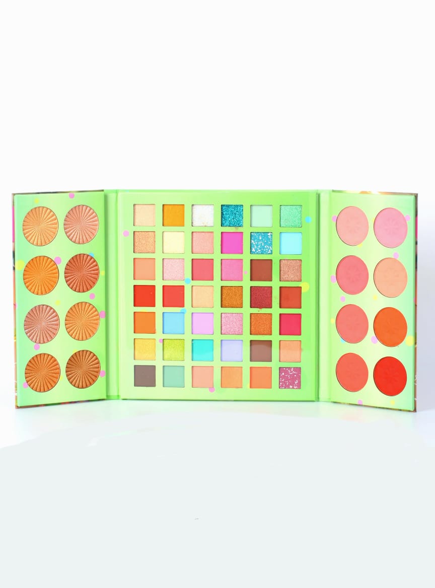 Elf Girl Vibrant 42-Color Eyeshadow & Blush Palette