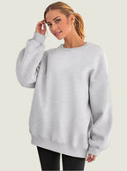 Classic Crewneck Sweatshirt  - Casual Pullover