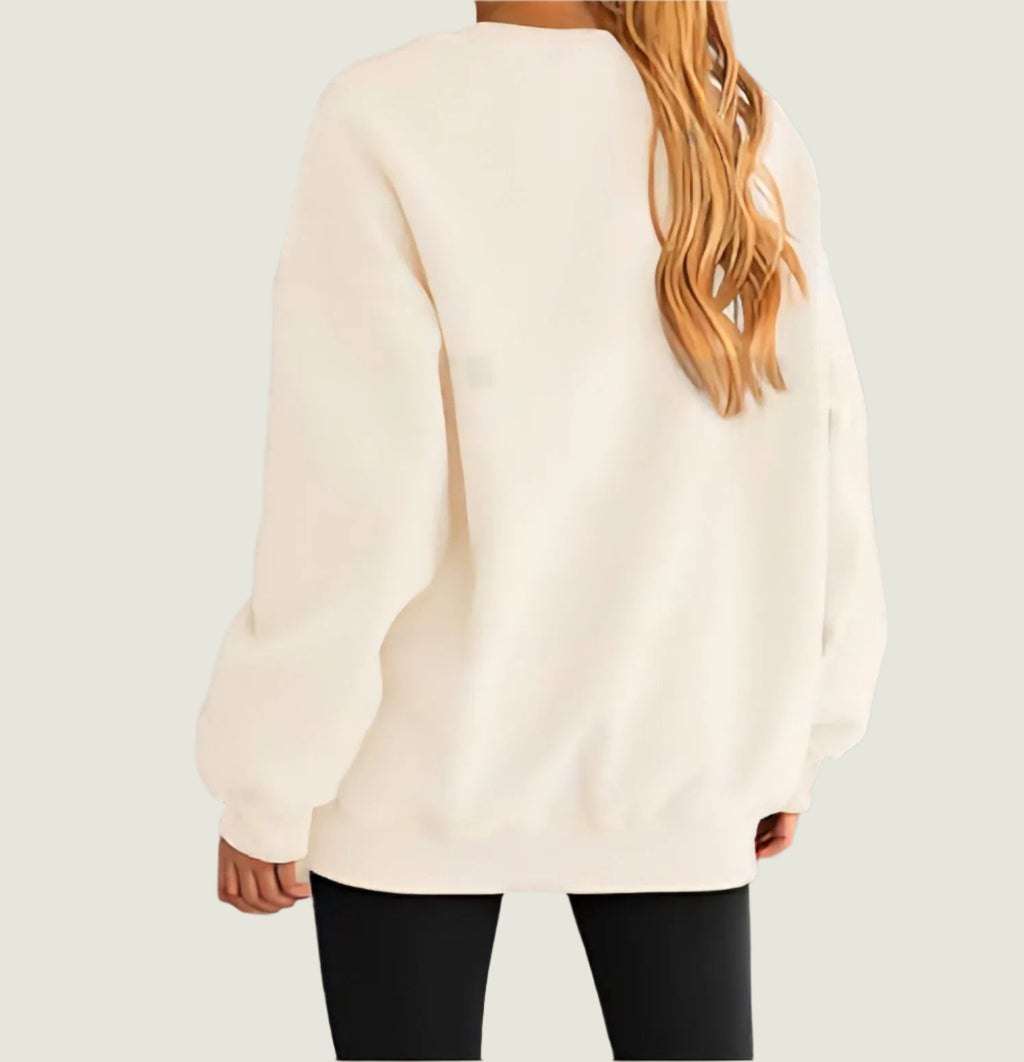 Classic Crewneck Sweatshirt  - Casual Pullover