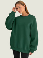 Classic Crewneck Sweatshirt  - Casual Pullover