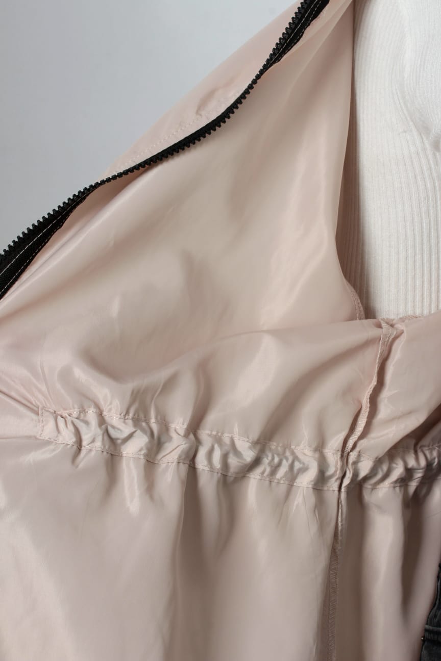 Long Hooded Windbreaker Coat –  Lightweight Jacket