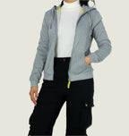 Classic Zip-up  Hoodie With Drawstring Hood