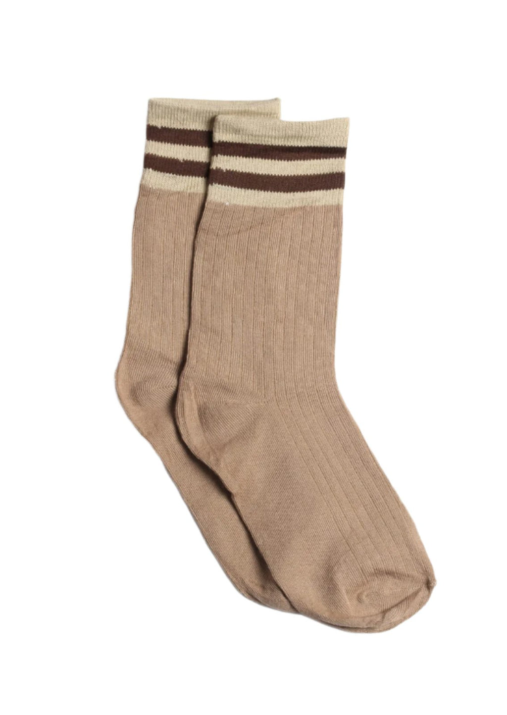 Top Striped Quarter Socks 3 Pairs Set