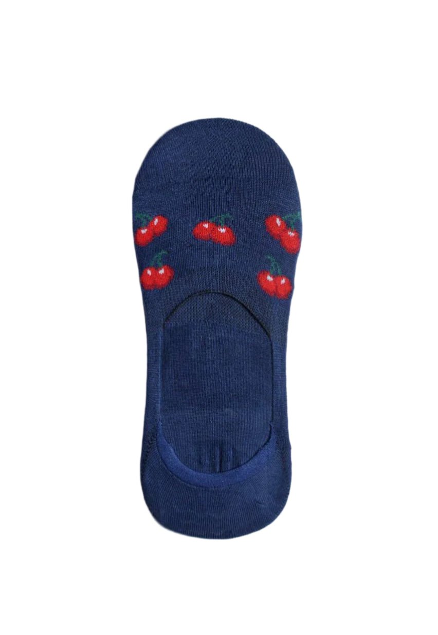 Stylish Fruit Pop Invisible Socks 3Pairs