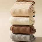 Top Striped Quarter Socks 3 Pair
