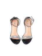 Rhinestone Strap Stiletto Heels - TX89-061