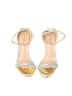 Rhinestone Strap Stiletto Heels - TX89-061