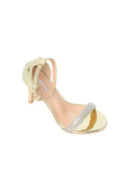 Rhinestone Strap Stiletto Heels - TX89-061