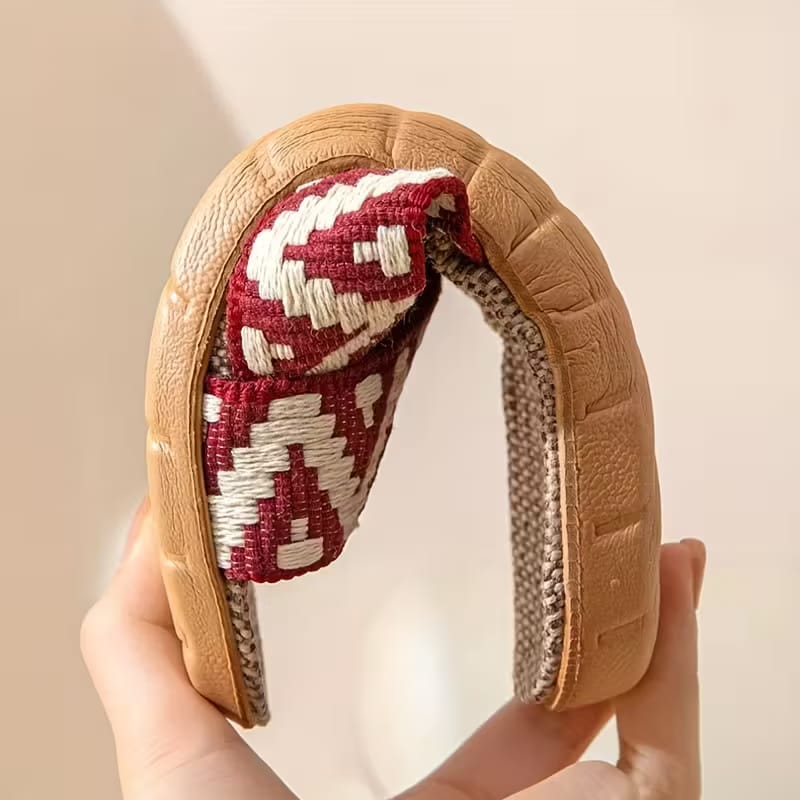 Boho Chic Cross Weave Woven Sandals - Beathable Summer Sandals