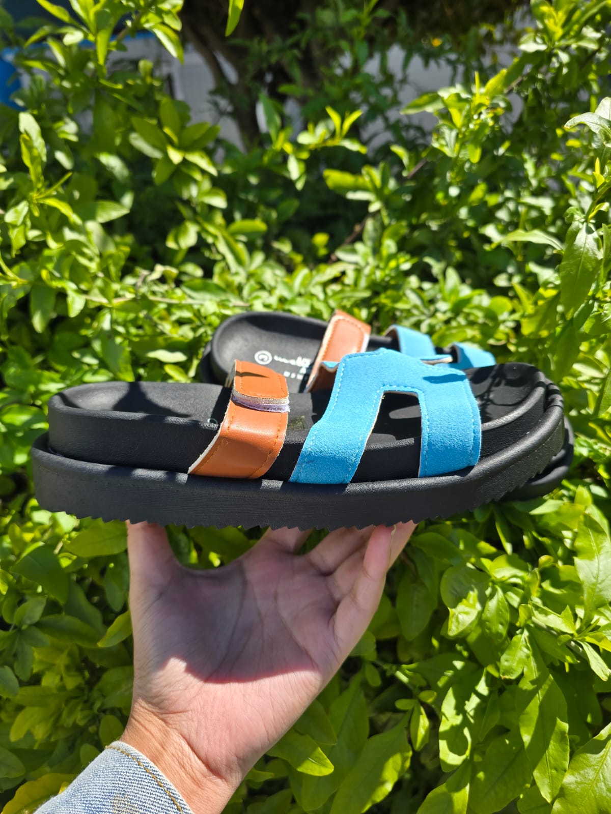 Women's Cut Out Slide Sandals- Comfortable Flat Summer Shoes