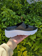 Double Strap Platform Comfort Slides