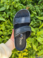 Double Strap Platform Comfort Slides