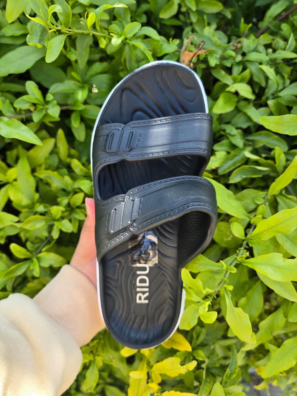 Double Strap Platform Comfort Slides