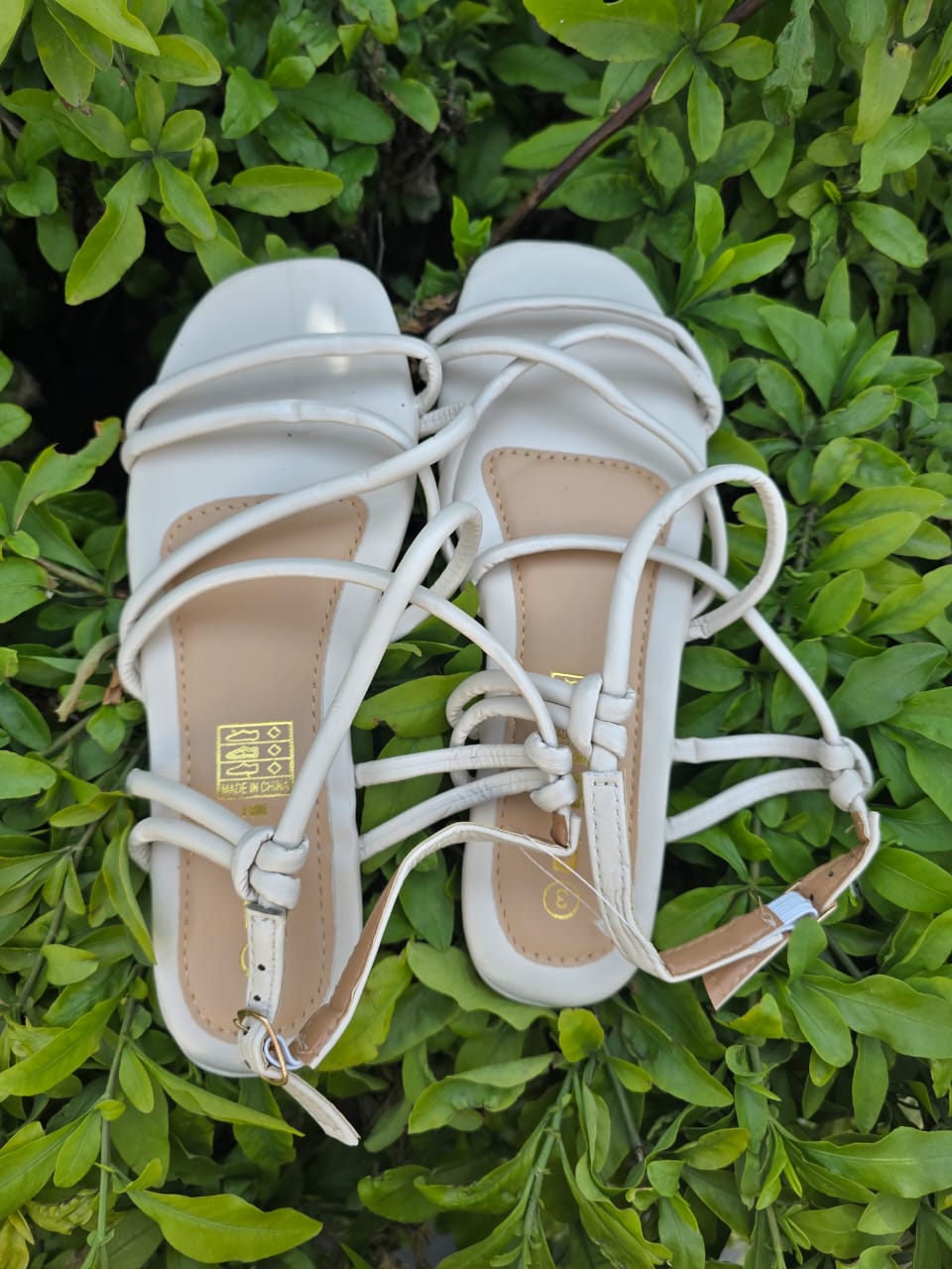 Multi-Strap Elegant Flat Sandals