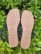 Multi-Strap Elegant Flat Sandals