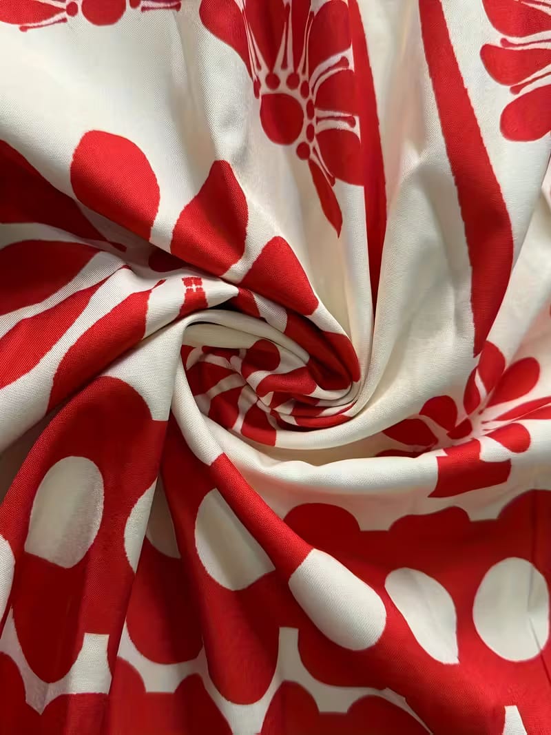 Red Floral Off-Shoulder Maxi Dress