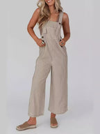 Sundown Striped Relaxed Jumpsuit