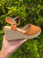 Wedge Ankle Strap Sandals Heels