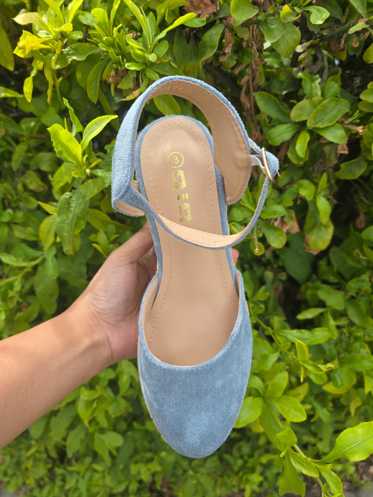 Wedge Ankle Strap Sandals Heels