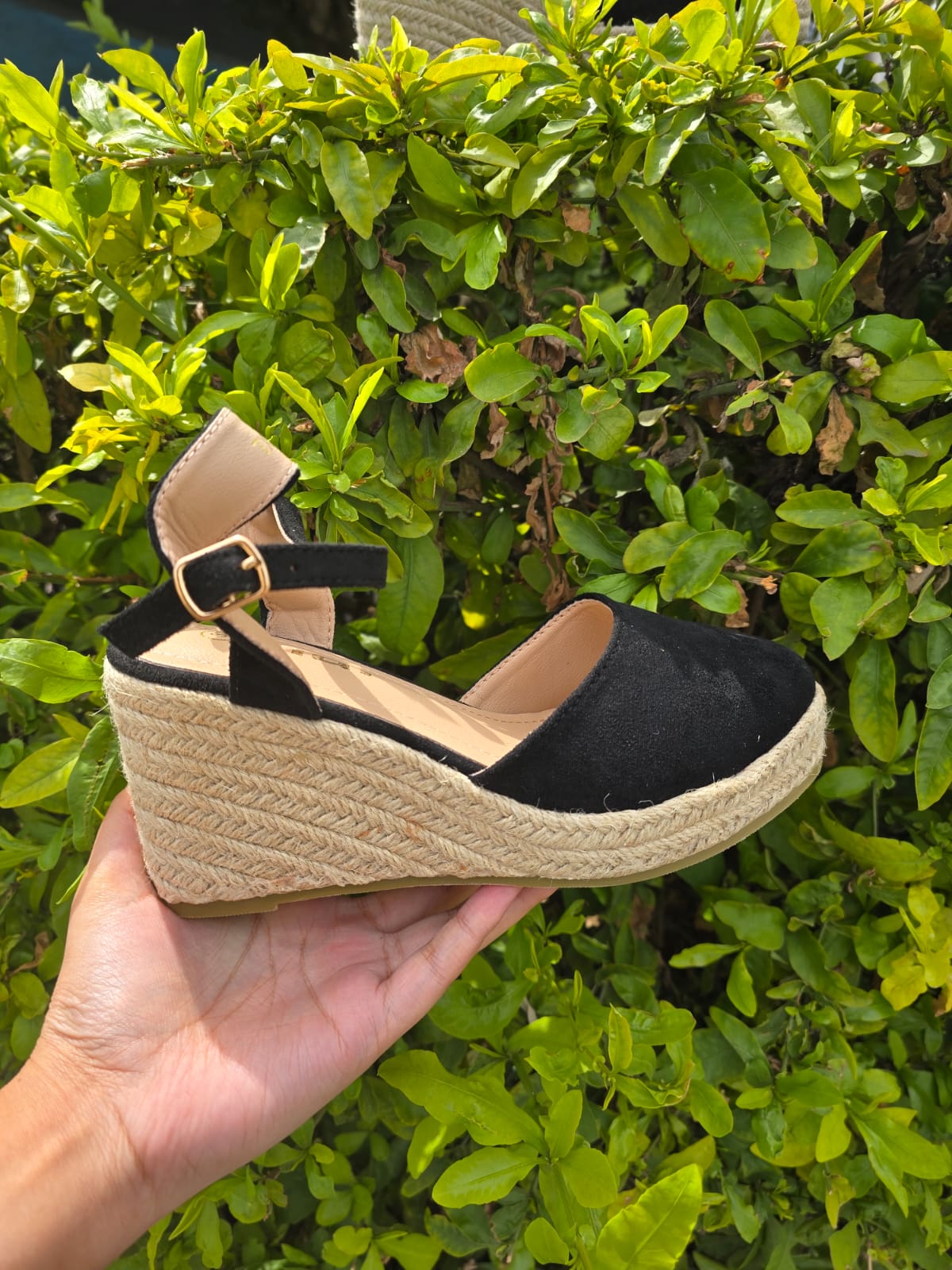 Wedge Ankle Strap Sandals Heels