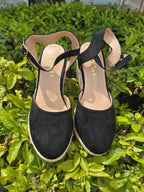 Wedge Ankle Strap Sandals Heels