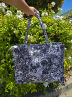 Bella Large Printed Canvas Tote Bag - TH-015