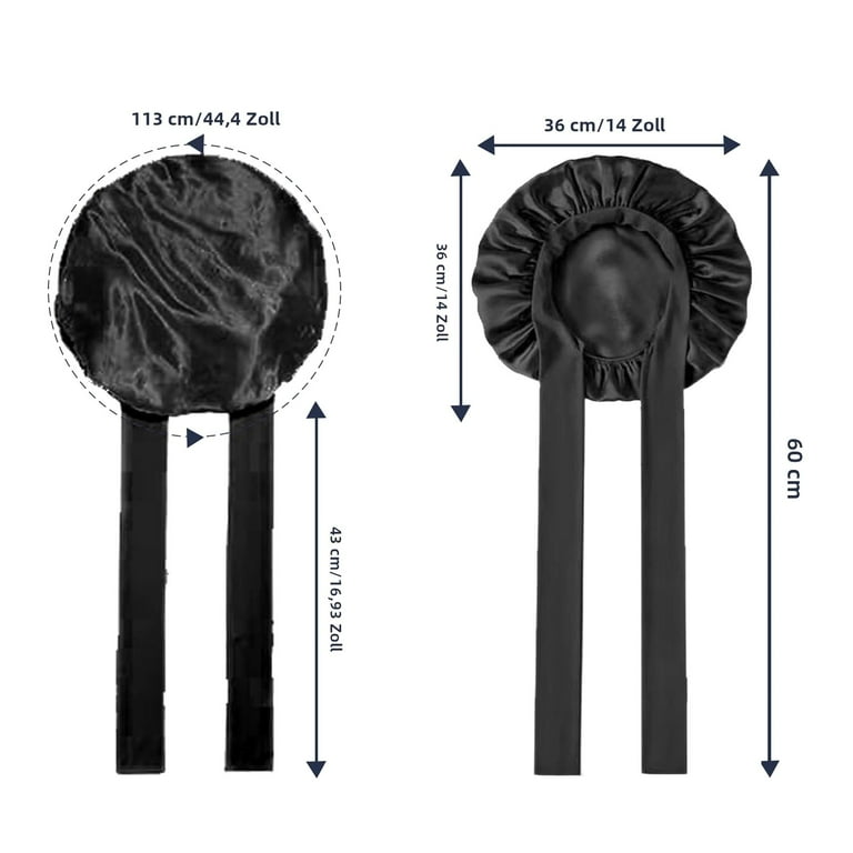 Super Jumbo Luminous Satin Bonnet - 1196A