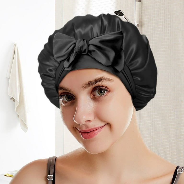 Nuki Bell Colourful Luminous Satin Bonnet - 1196S