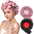 Super Jumbo Luminous Satin Bonnet - 1196A