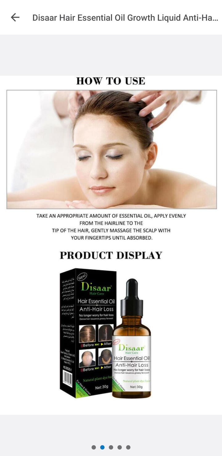 Disaar Hair Essential Oil Anti-Hair Loss