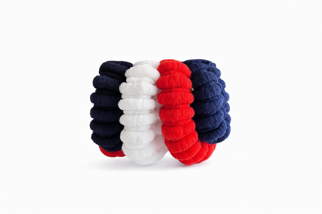 Pom-Pom Hair Ties 4 Pieces