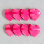 Heart Shape Makeup Powder Puff 4pcs