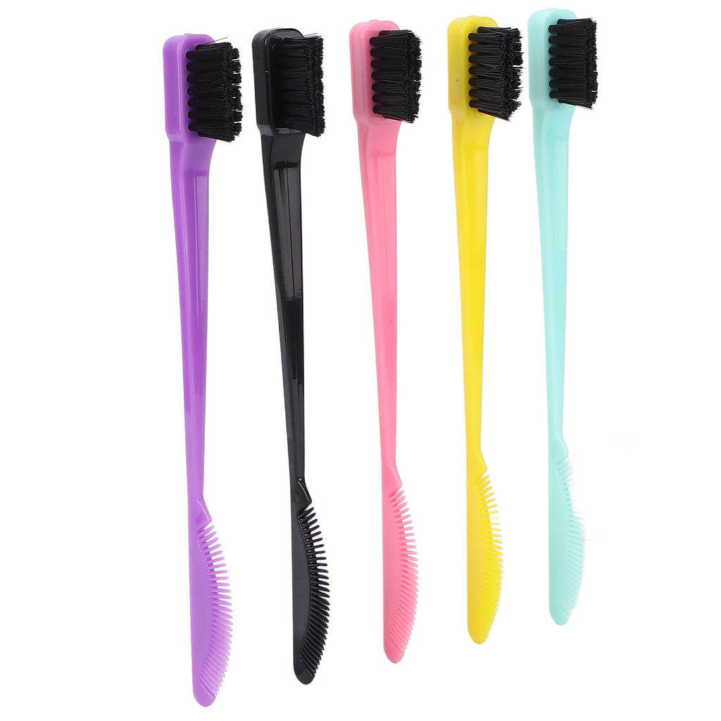 1pc Double Sided Hair Styling Edge Control Brush