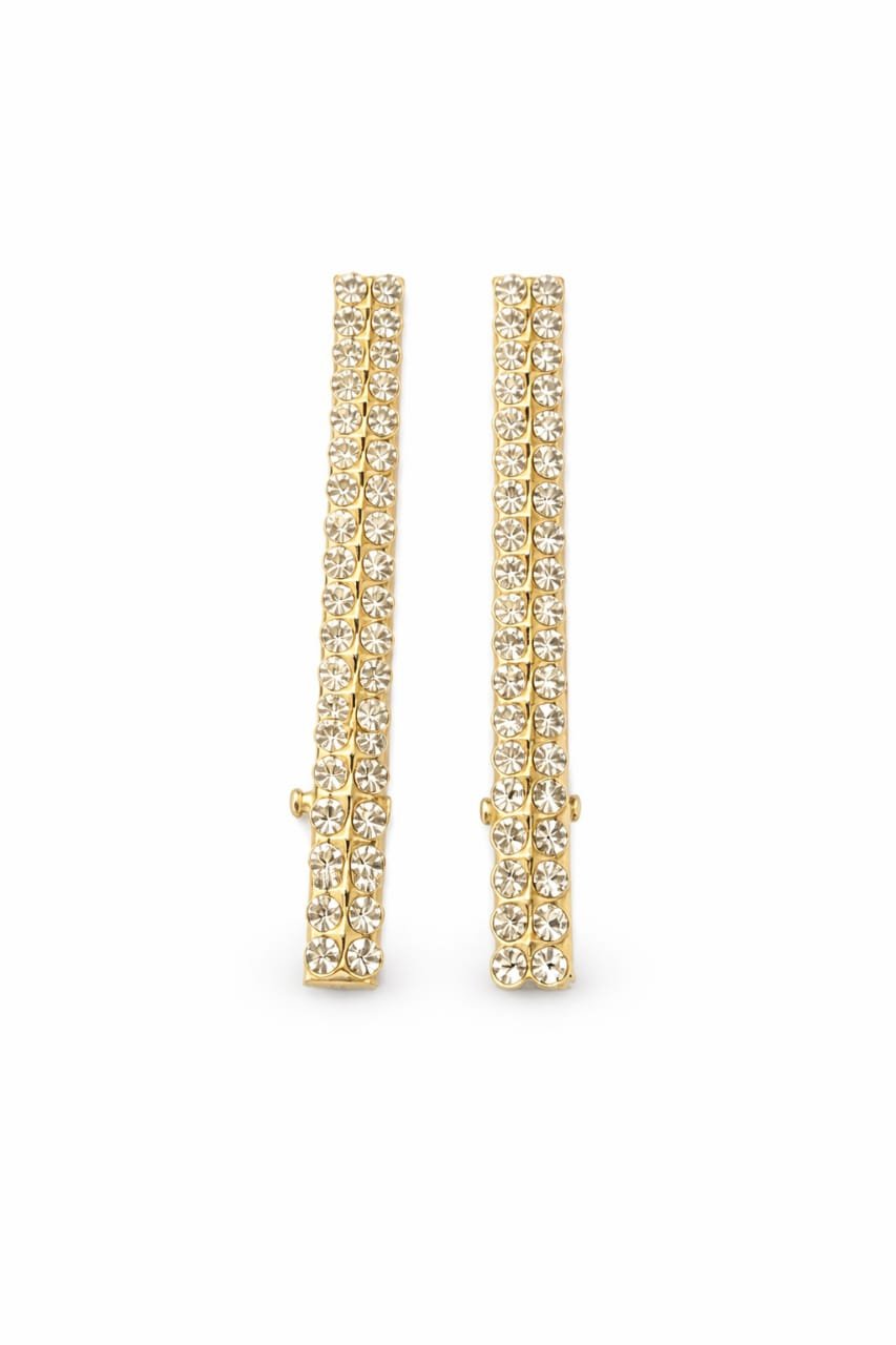 2pc Rhinestone Hair Clips set