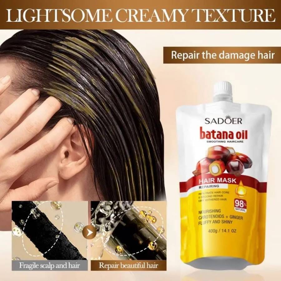 Batana Oil Haircare Repair Hair Mask 400g