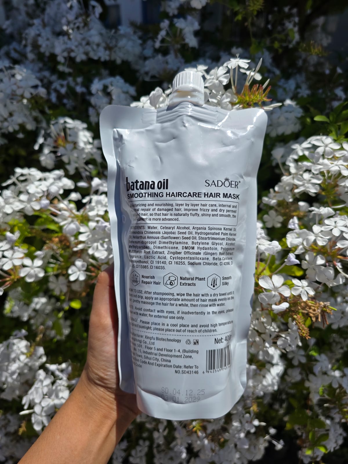 Batana Oil Haircare Repair Hair Mask 400g