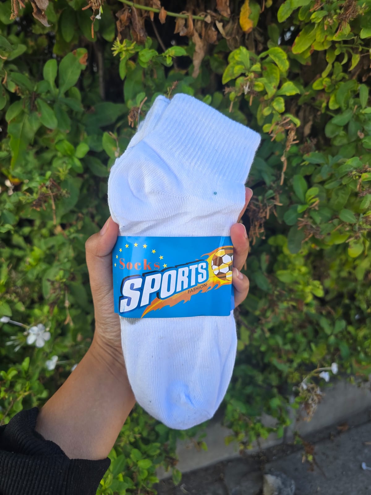 Unisex Cotton Sports Crew Socks 3 Pairs