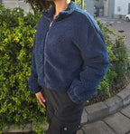Cozy Teddy Fleece Zip-Up Jacket