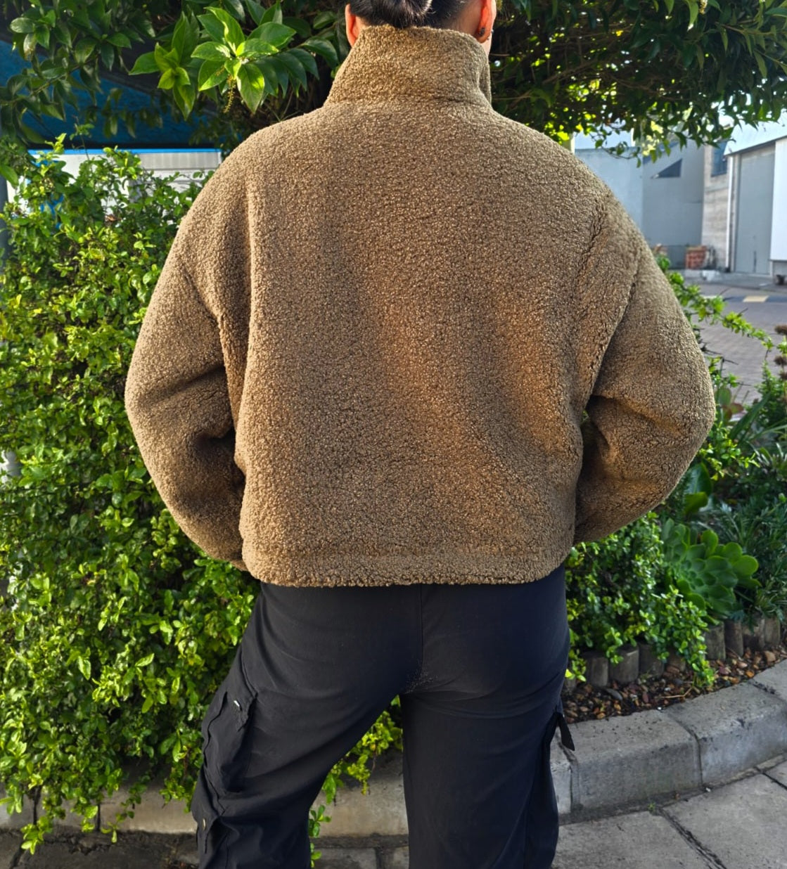 Cozy Teddy Fleece Zip-Up Jacket