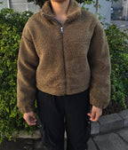 Cozy Teddy Fleece Zip-Up Jacket