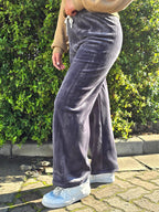 Chic Wide-leg Corduroy Pants