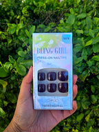 Bling Girl Press-On Tow Nail-tips 24pcs