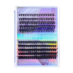 Bling Girl 6D Fluffy Cluster Lashes 8–16mm Mix – 40P+ 6D 80P Clusters