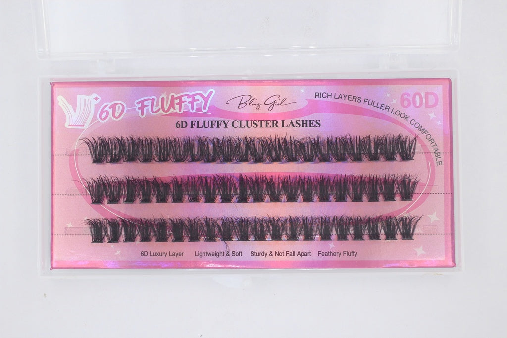 Bling Girl 60D Fluffy Cluster Eyelashes