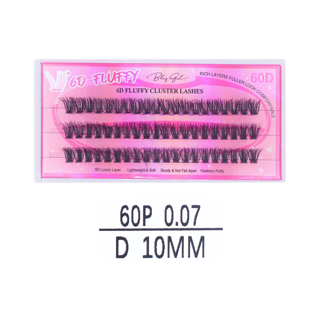 Bling Girl 60D Fluffy Cluster Eyelashes