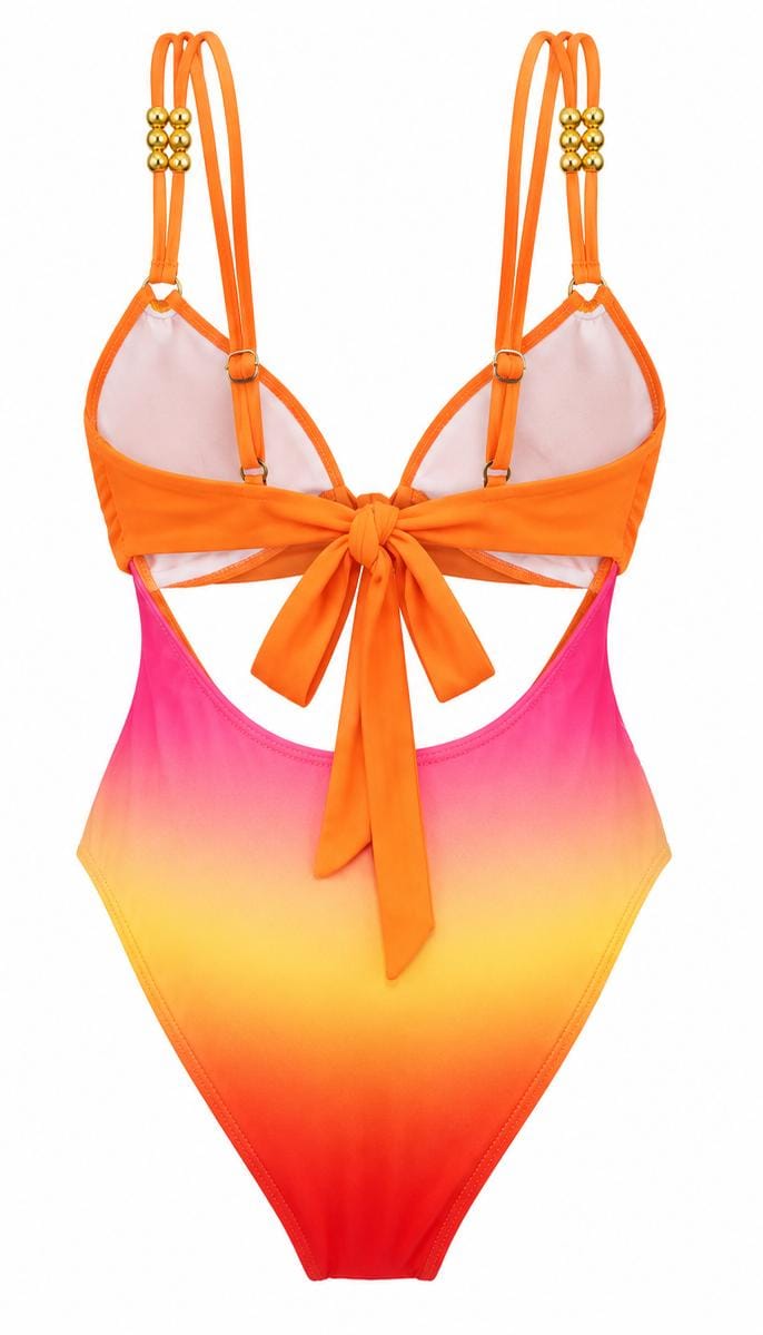 Tropical Starfish Detail Swimsuit Set