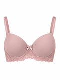 Comfortable Padded Lace Wing Bra