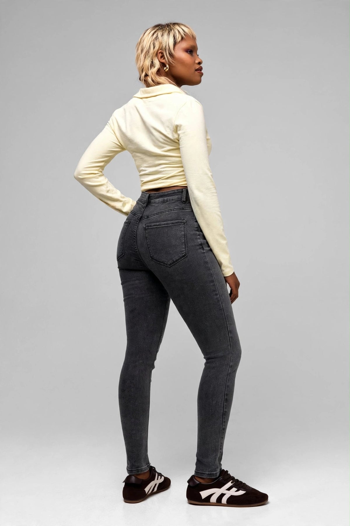 Essential High-Rise Skinny Jeans DYQ350