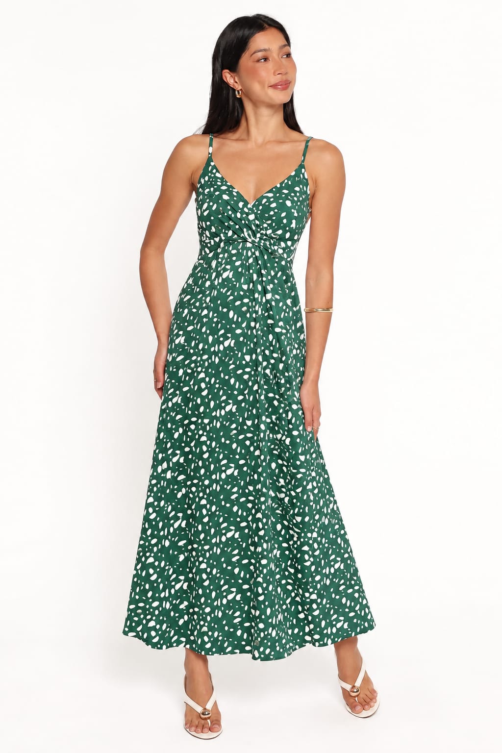 Flowing Spaghetti-Strap Dress